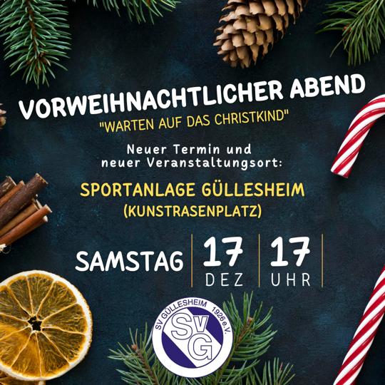 You are currently viewing Vorweihnachtlicher Abend am 17.12.2022